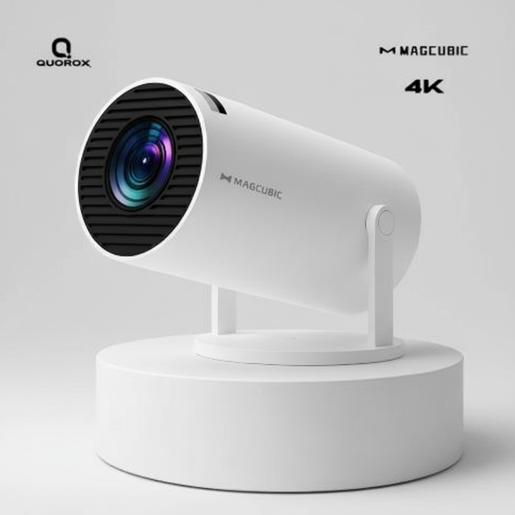 Proyector 4K Portátil | Cine en Casa - Quorox